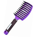 Perie lata pentru descurcat parul PDG12 Violet Perie lata pentru descurcat parul PDG12 Violet